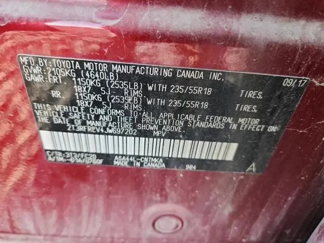 2018 TOYOTA RAV4 ADVENTURE  