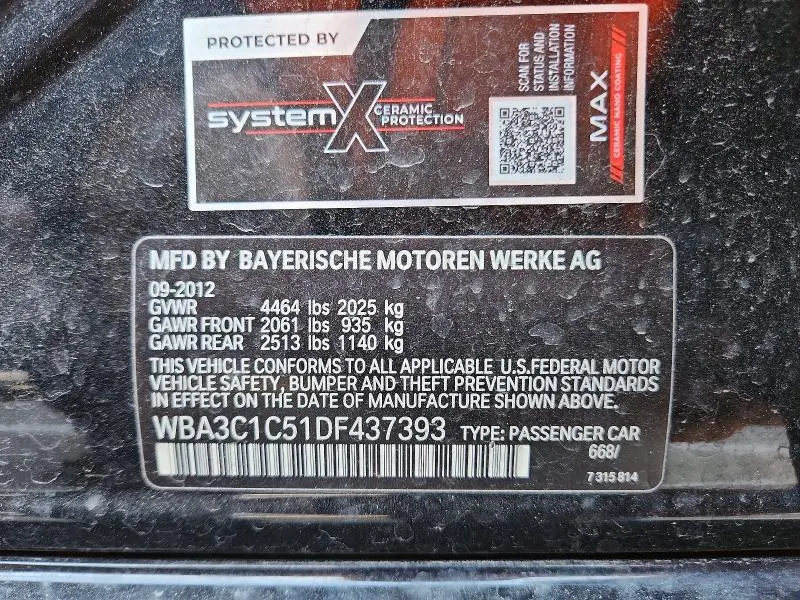 2013 BMW 328I   