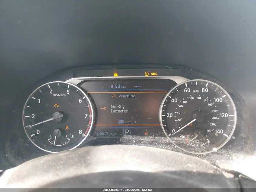 2019 NISSAN ALTIMA 2.5 S