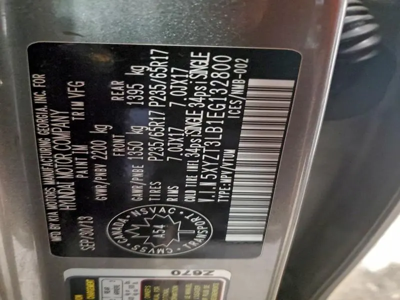 2014 HYUNDAI SANTA FE SPORT   