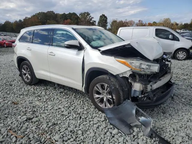 2014 TOYOTA HIGHLANDER XLE  