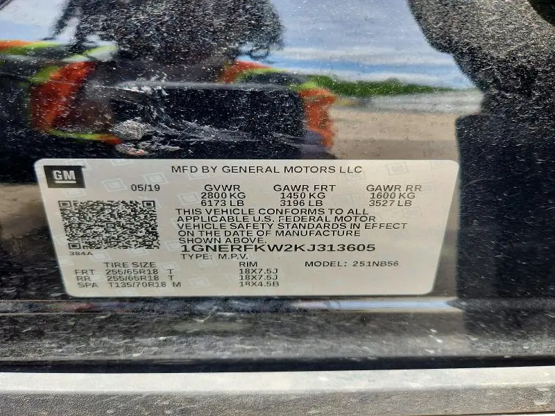 2019 CHEVROLET TRAVERSE LS  