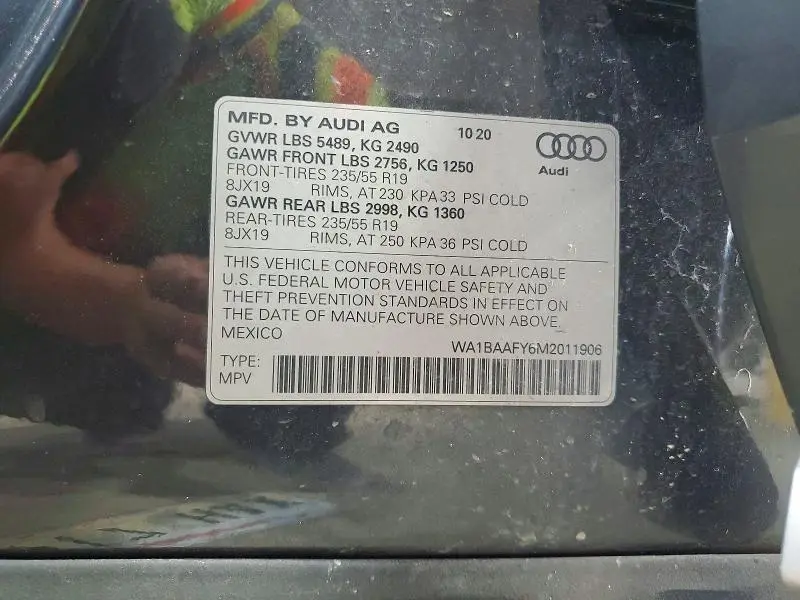 2021 AUDI Q5 PREMIUM PLUS  