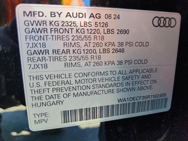2024 AUDI Q3 PREMIUM S LINE 45  