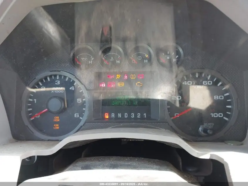 2010 FORD F-250 LARIAT/XL/XLT