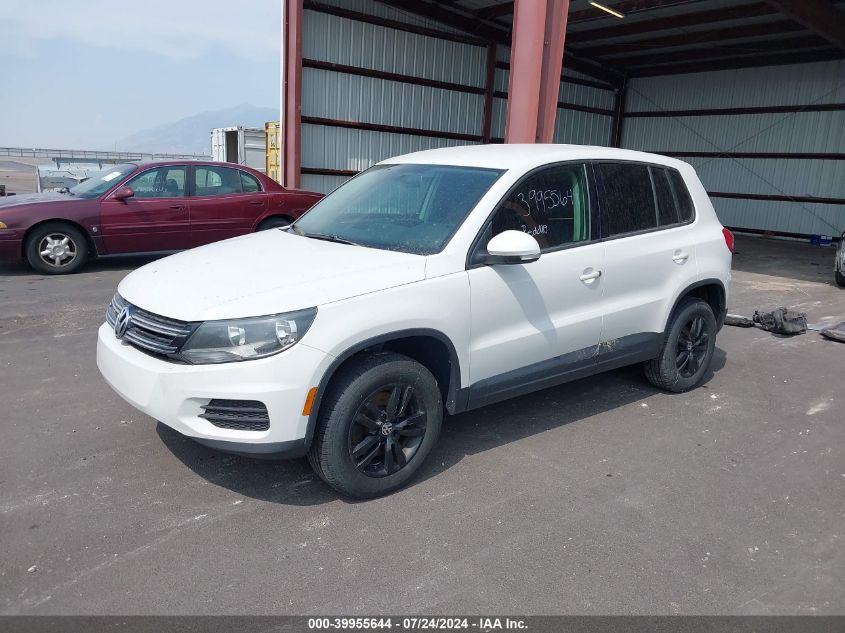 2013 VOLKSWAGEN TIGUAN S