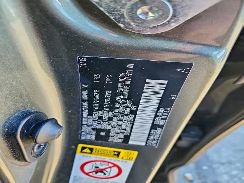 2015 TOYOTA HIGHLANDER XLE  