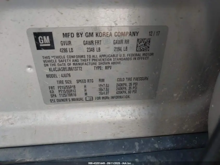 2018 BUICK ENCORE PREFERRED