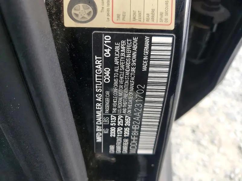 2010 MERCEDES-BENZ E 350 4MATIC  