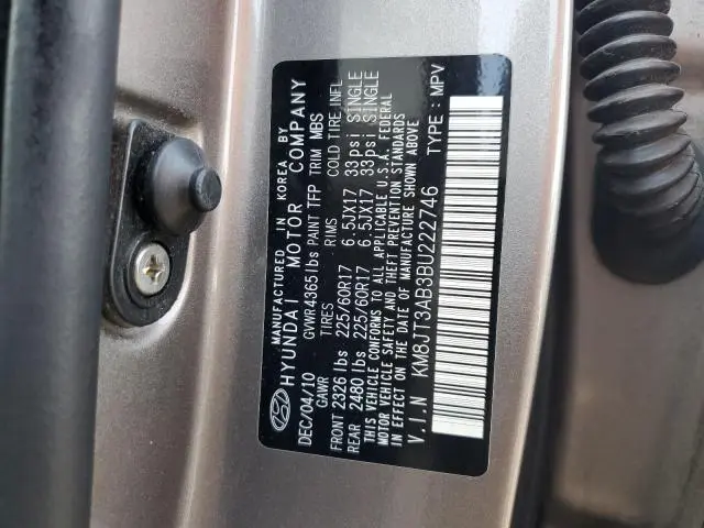 2011 HYUNDAI TUCSON GL  
