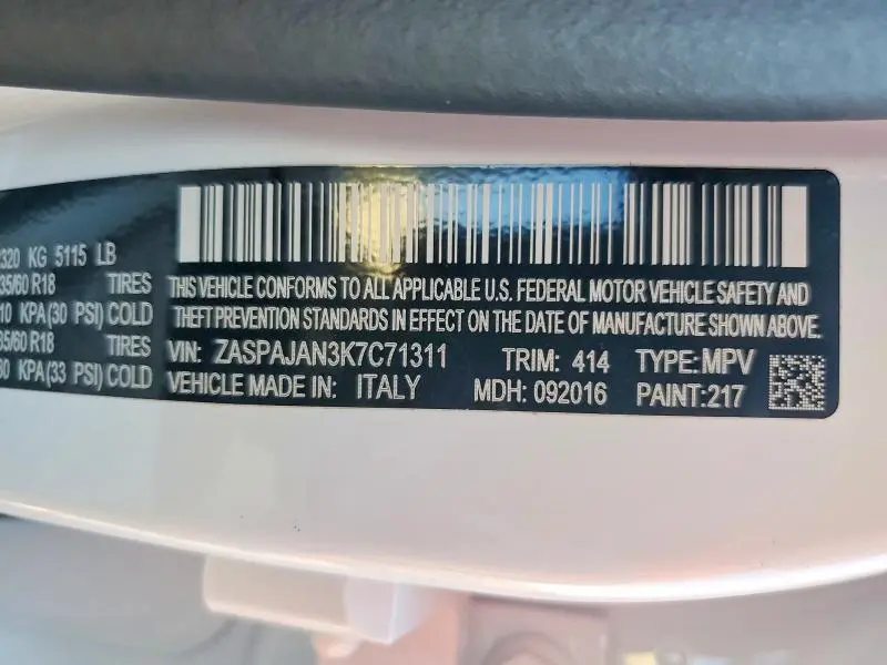 2019 ALFA ROMEO STELVIO   