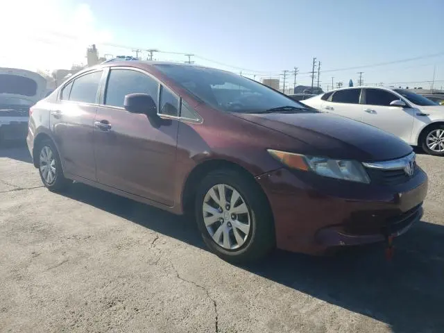 2012 HONDA CIVIC LX  