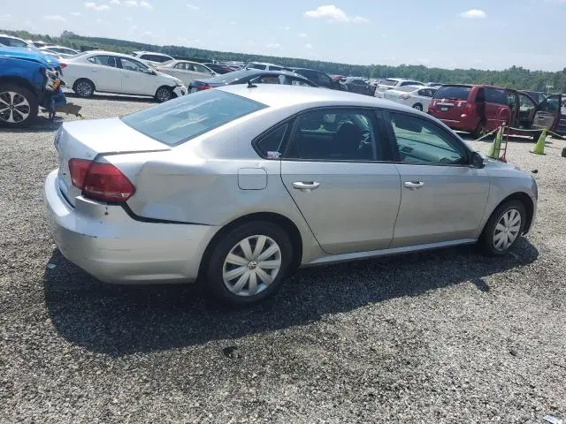 2013 VOLKSWAGEN PASSAT S  