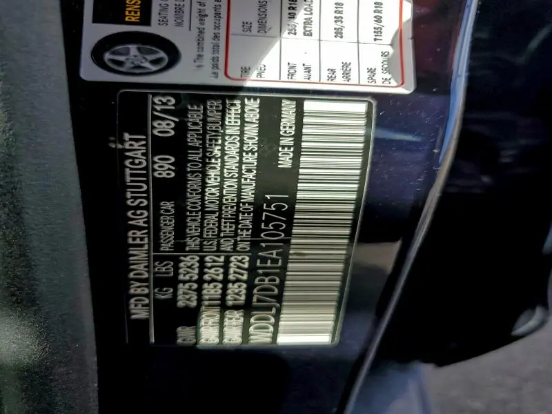 2014 MERCEDES-BENZ CLS 550  