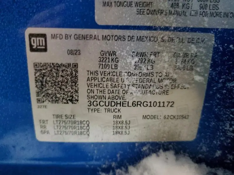 2024 CHEVROLET SILVERADO K1500 ZR2  