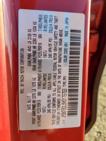 2017 MAZDA CX-5 GRAND TOURING  