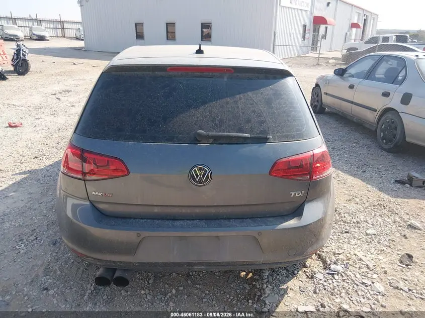 2015 VOLKSWAGEN GOLF TDI SEL 4-DOOR