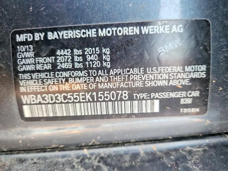 2014 BMW 328 D  