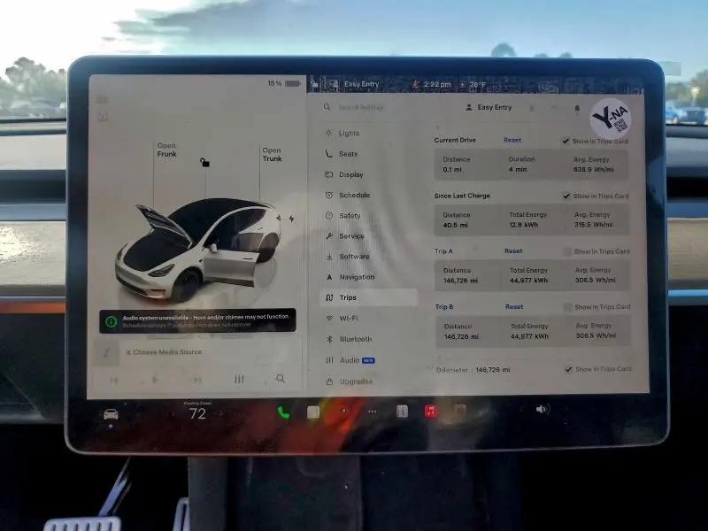 2022 TESLA MODEL Y   