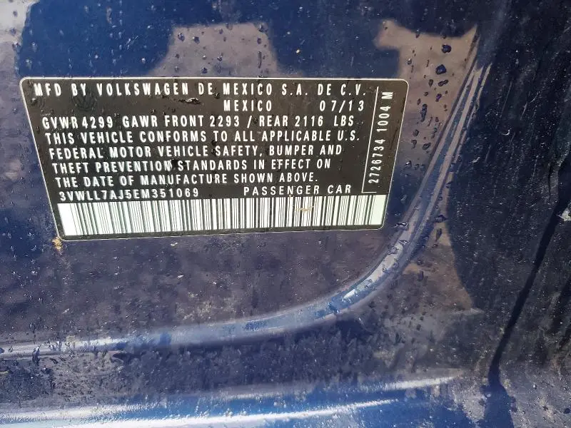 2014 VOLKSWAGEN JETTA TDI  