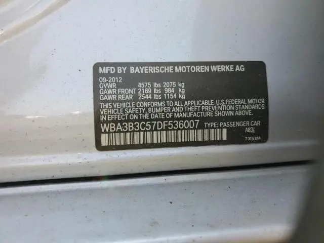 2013 BMW 328 XI  