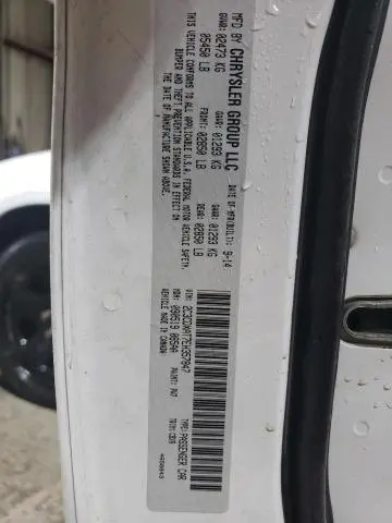 2014 DODGE CHARGER POLICE  