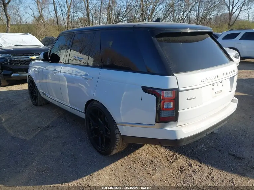 2016 LAND ROVER RANGE ROVER 3.0L V6 SUPERCHARGED HSE
