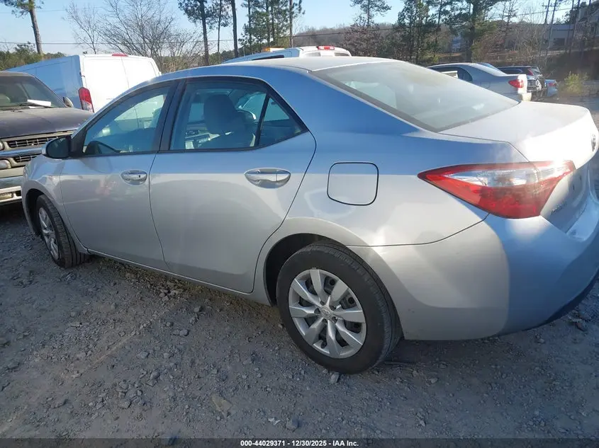 2016 TOYOTA COROLLA LE