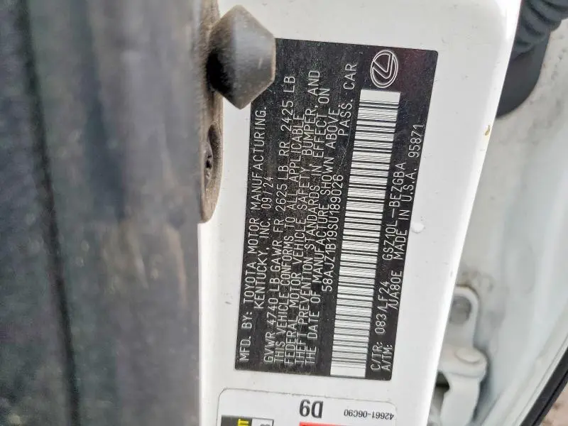 2025 LEXUS ES 350 F SPORT HANDLING  