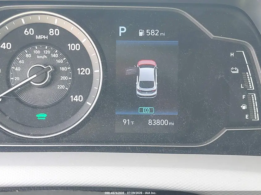 2020 HYUNDAI IONIQ HYBRID BLUE