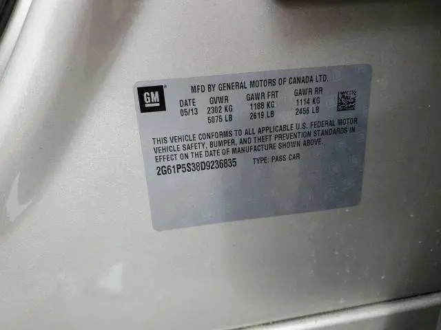 2013 CADILLAC XTS LUXURY COLLECTION  