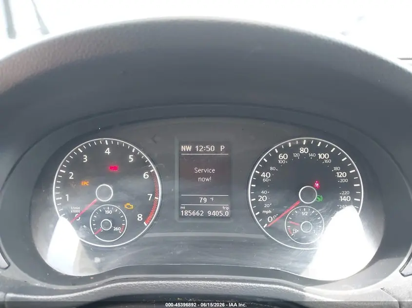 2013 VOLKSWAGEN PASSAT 2.5L SE