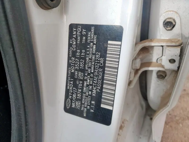 2017 HYUNDAI ACCENT SE  