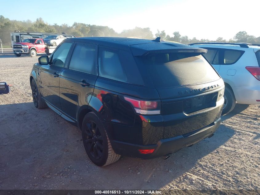 2016 LAND ROVER RANGE ROVER SPORT 3.0L V6 SUPERCHARGED HSE