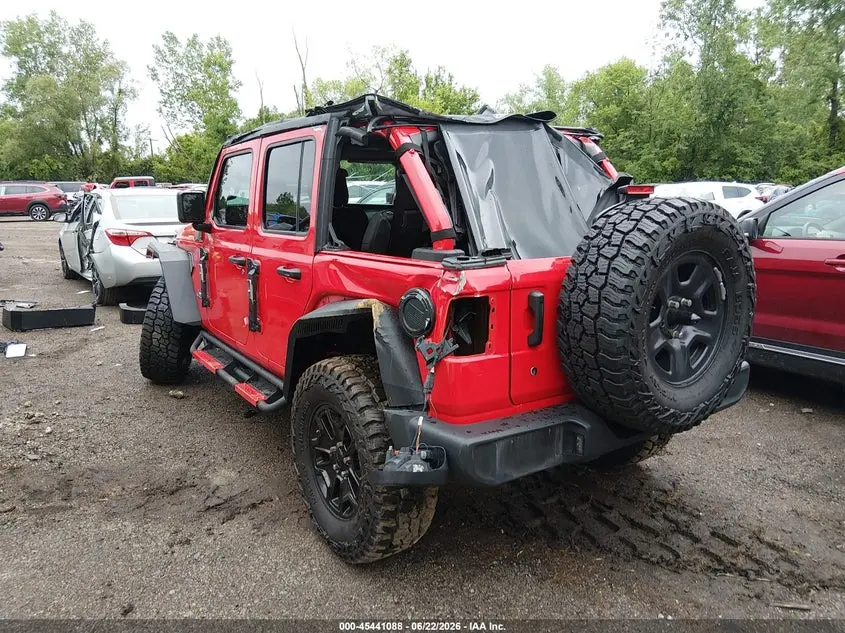 2018 JEEP WRANGLER UNLIMITED SPORT 4X4