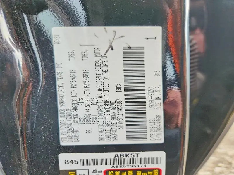 2021 TOYOTA TUNDRA 1794 EDITION  