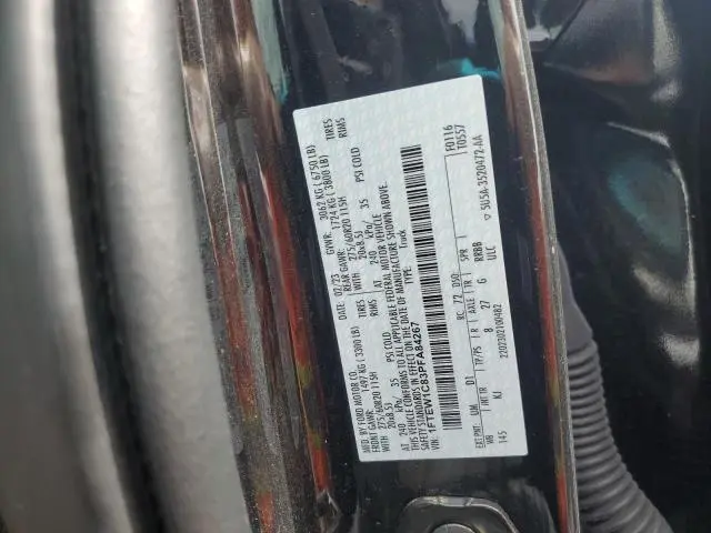 2023 FORD F150 SUPERCREW  