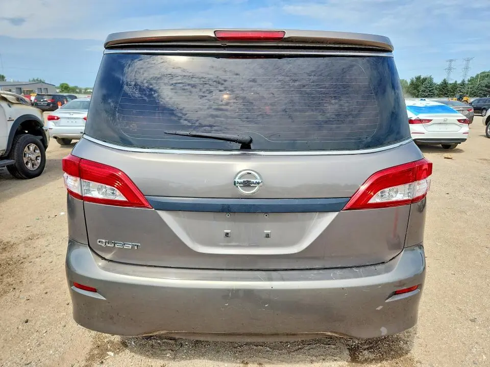 2014 NISSAN QUEST 3.5 S  