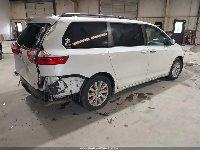2015 TOYOTA SIENNA LIMITED PREMIUM 7 PASSENGER