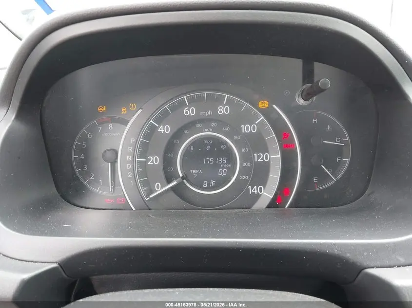 2012 HONDA CR-V EX-L