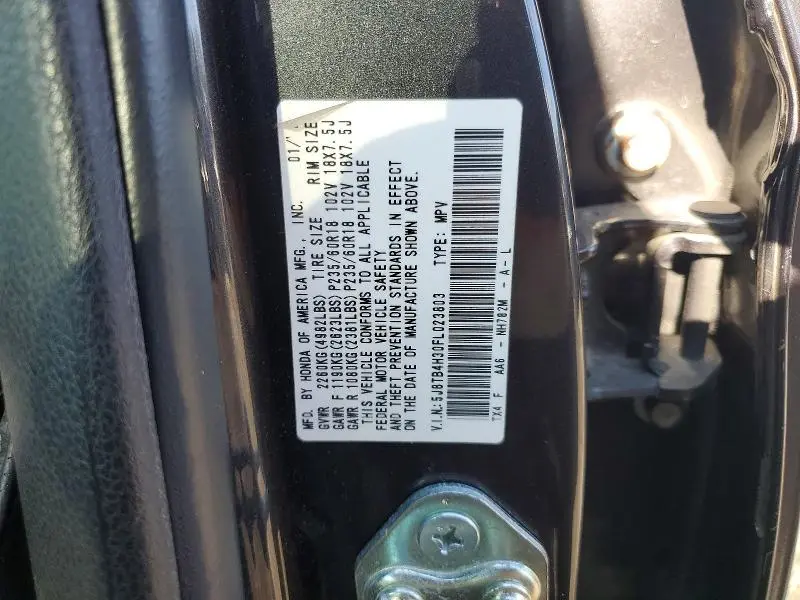 2015 ACURA RDX   