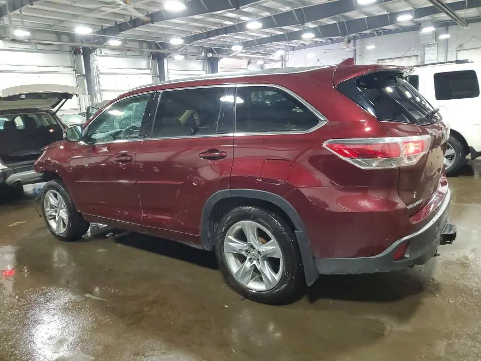 2015 TOYOTA HIGHLANDER LIMITED PLATINUM  