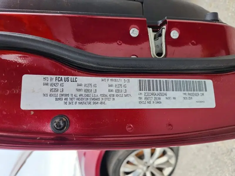 2018 CHRYSLER 300 TOURING  