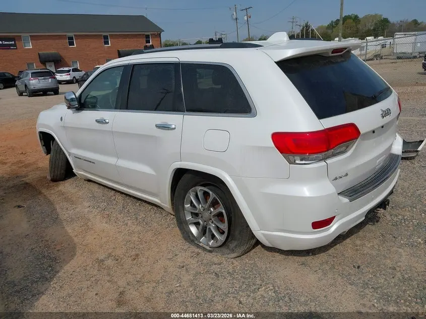 2016 JEEP GRAND CHEROKEE OVERLAND