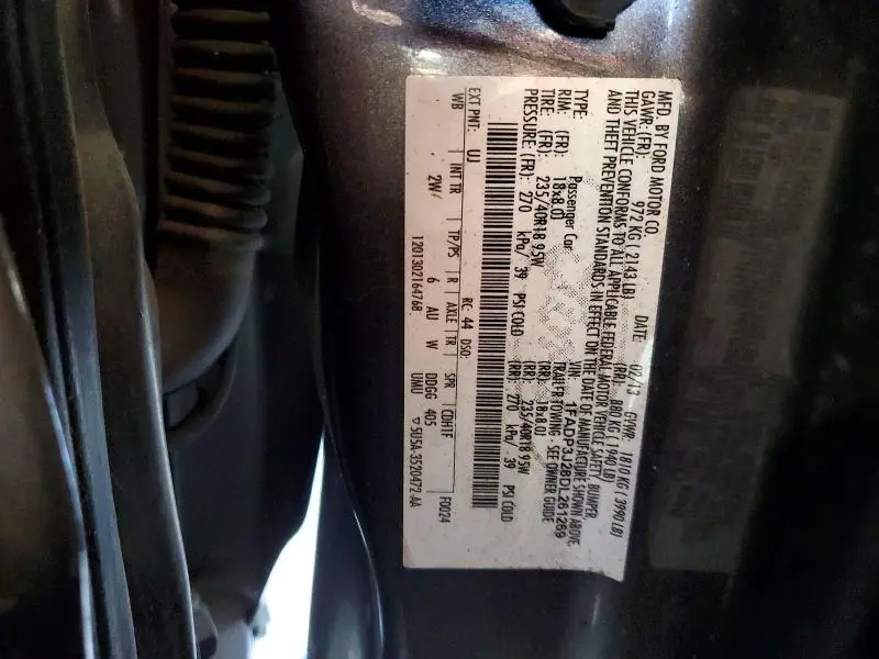 2013 FORD FOCUS TITANIUM  