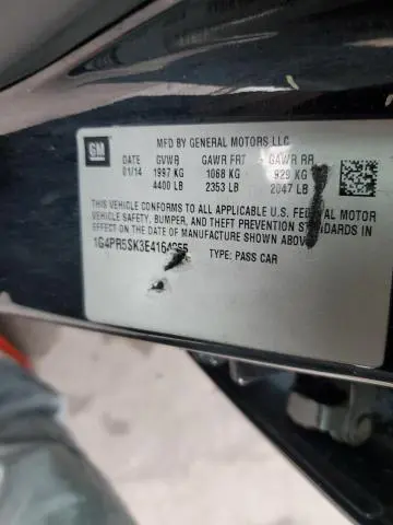 2014 BUICK VERANO CONVENIENCE  