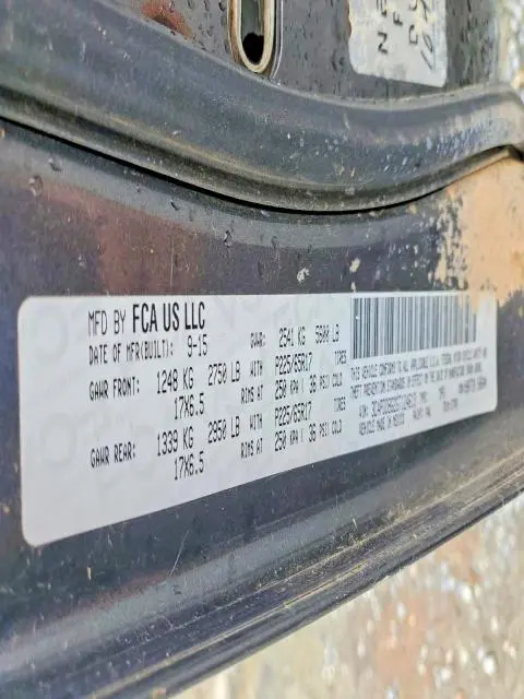 2016 DODGE JOURNEY SXT  