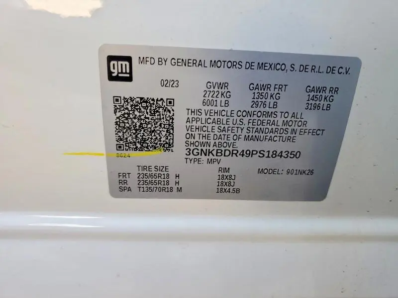 2023 CHEVROLET BLAZER 3LT  