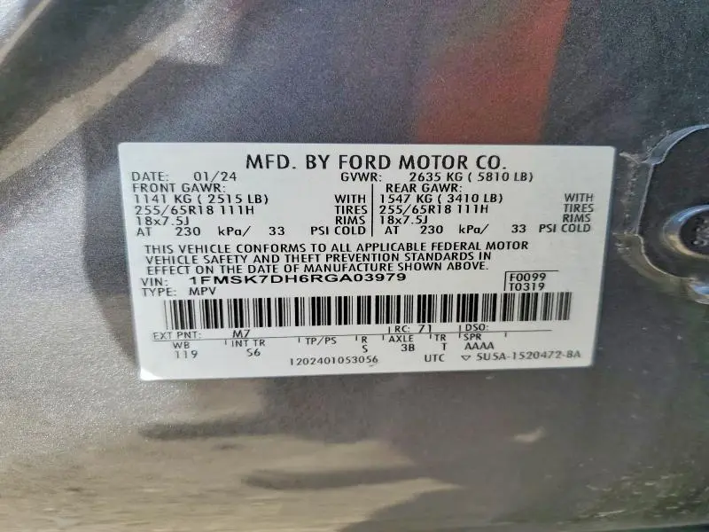2024 FORD EXPLORER XLT  