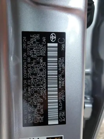 2024 TOYOTA PRIUS LE  